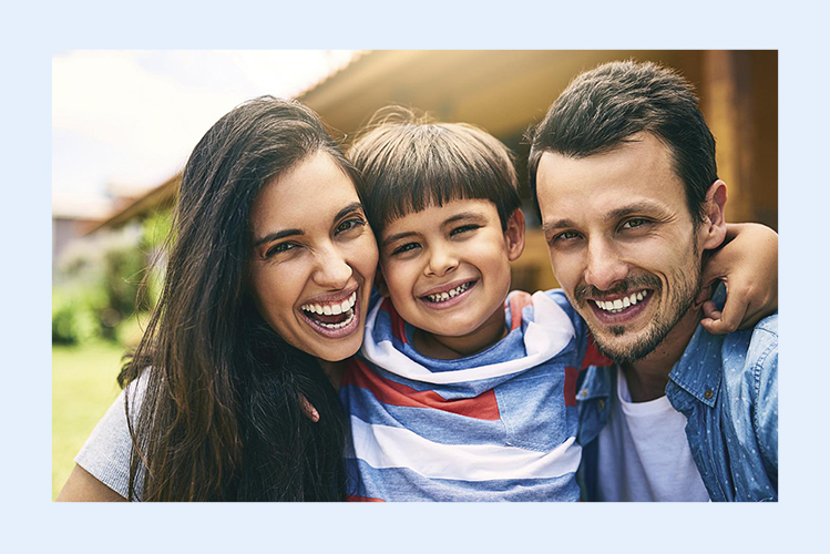 família com plano de saúde